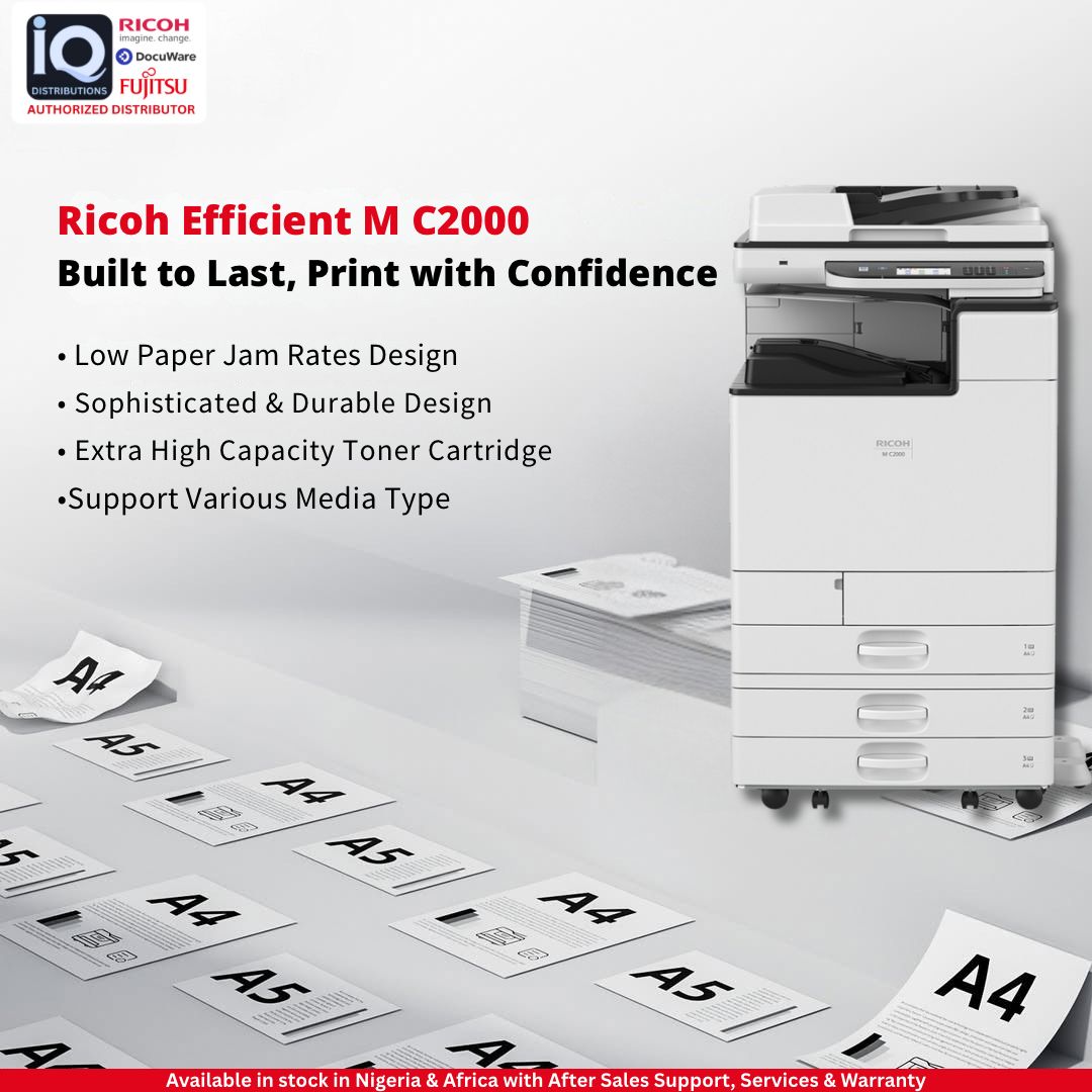Ricoh M C2000 A3 Colour multifunction printer