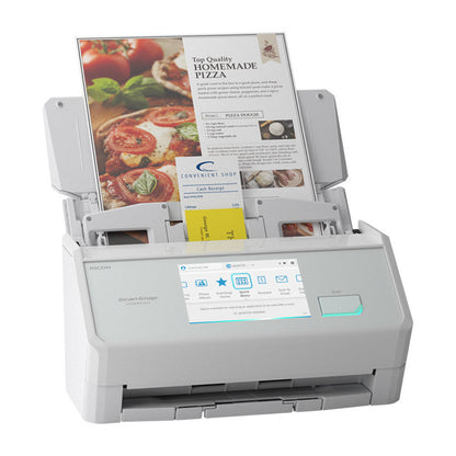 ScanSnap iX2500 A4 Touch Screen Scanner for PC and MAC (White)