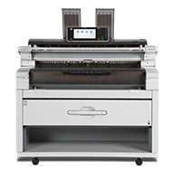 Ricoh MP W6700SP Wide Format Black and White Multifunction Printer