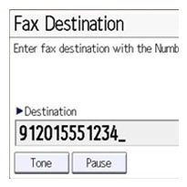Fax Connection Unit Type M52