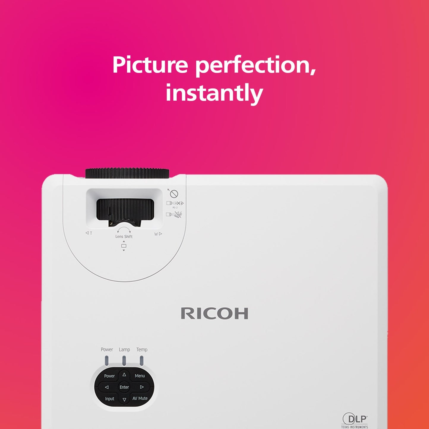 RICOH PJ WUL5860 DLP Laser Projector