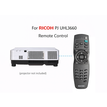 Ricoh Projector Remote Control for PJ UHL 3660